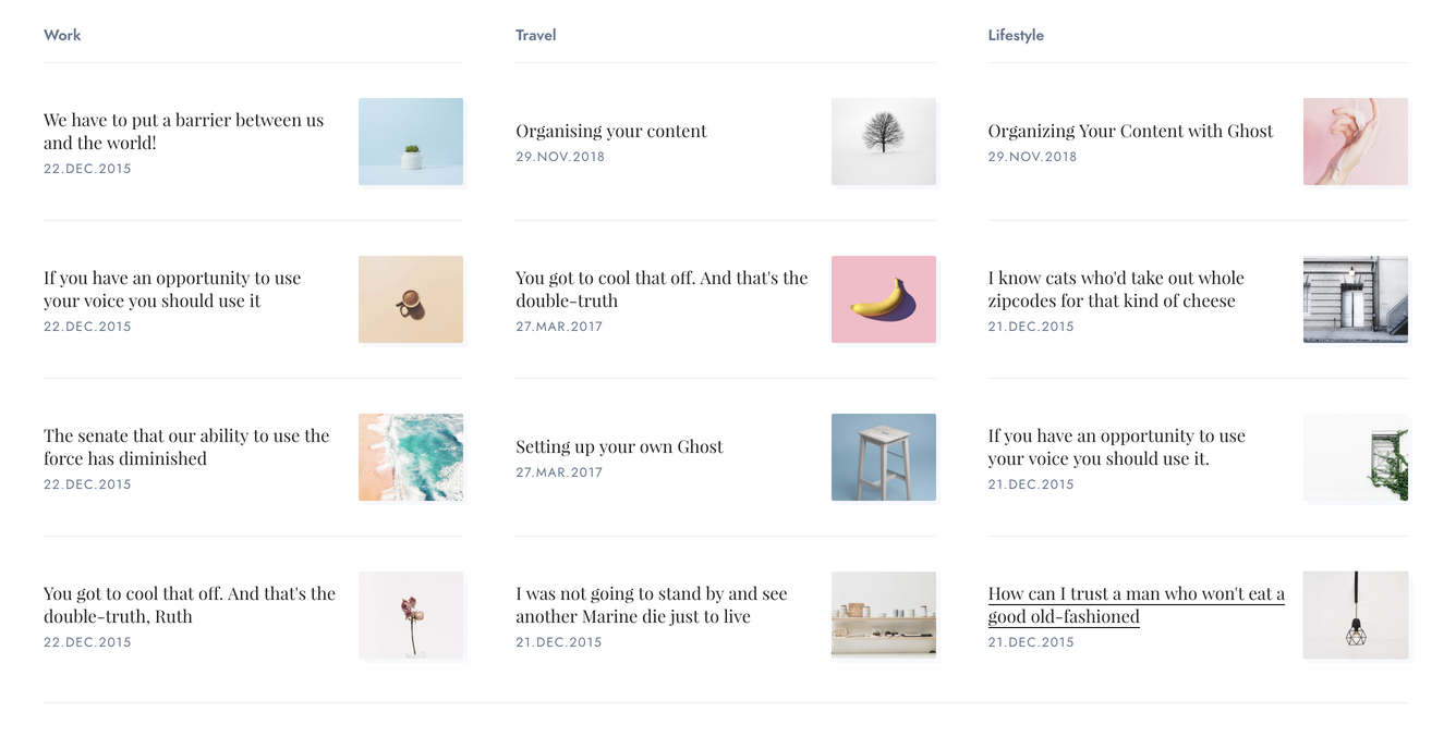 Sinai Ghost theme Home Page Posts by Tags
