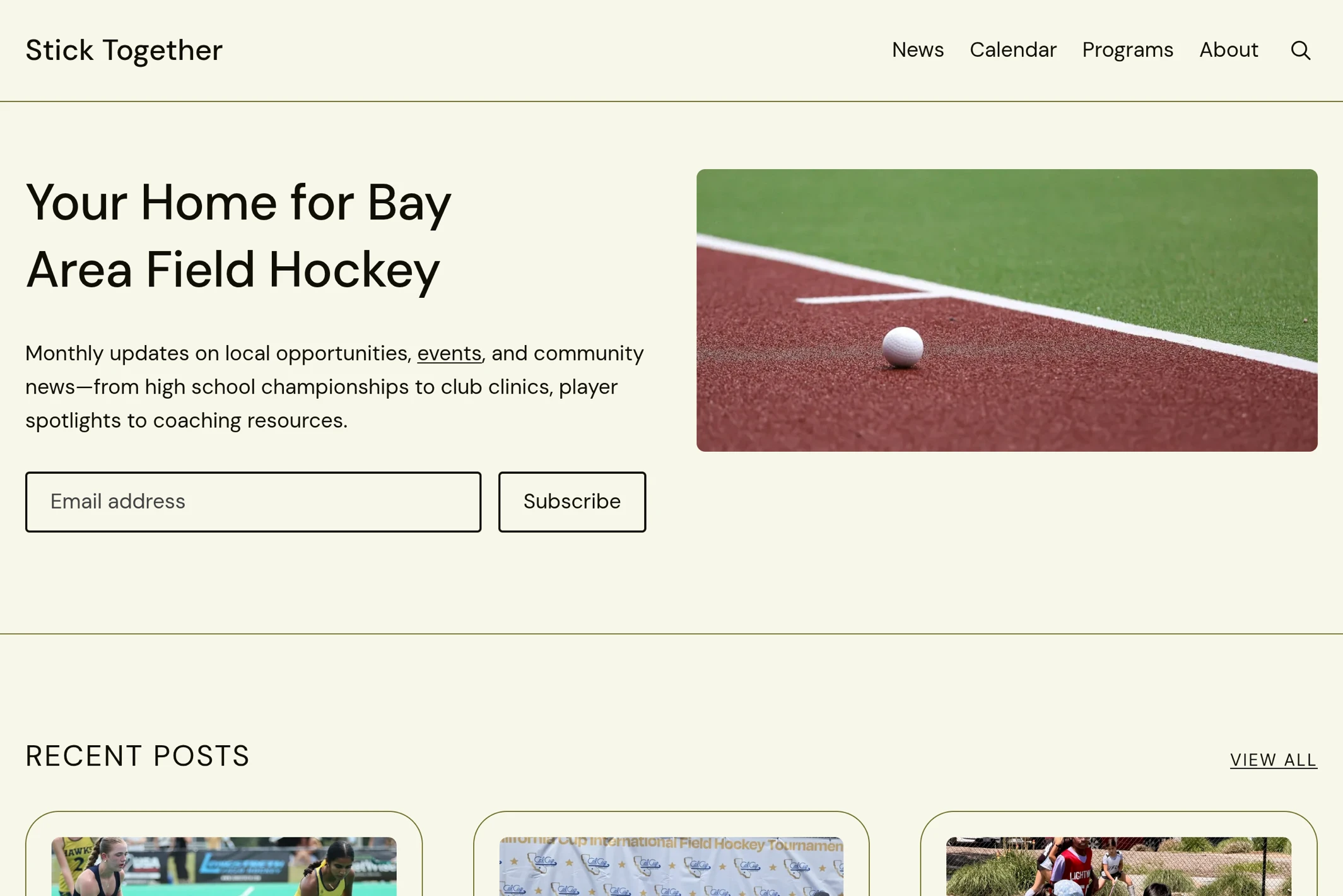 Screenshot of Stick Together Funerals — Ghost theme website