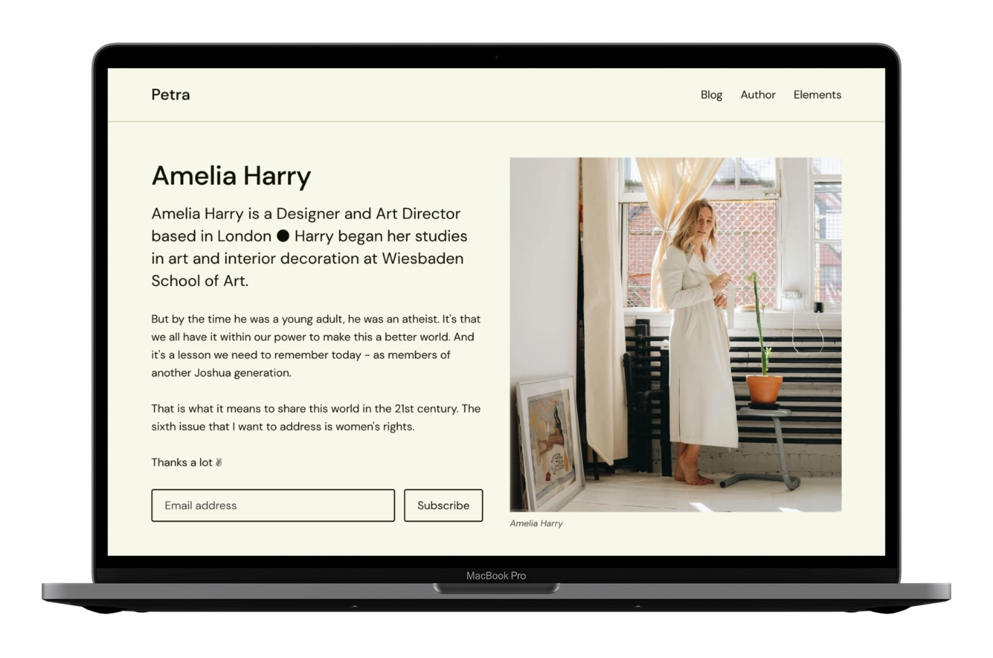 Petra Homepage