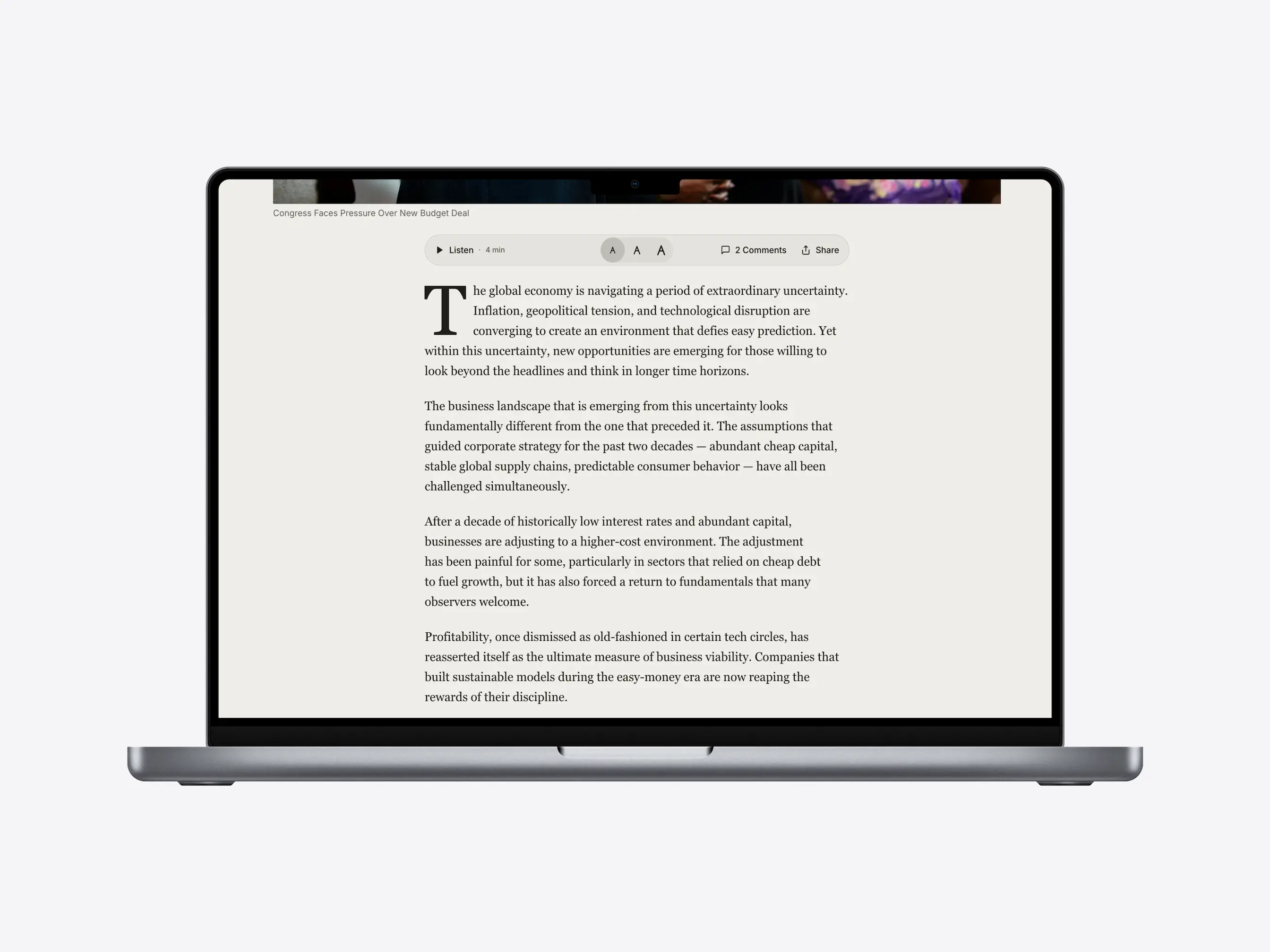 Article reading tools and sharing controls for the Taba Ghost theme